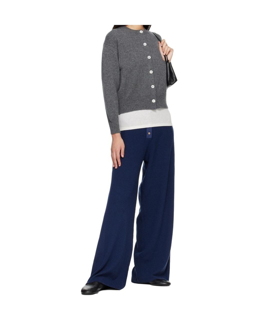 Rag & Bone Blue Casual Trousers With Belt Loops