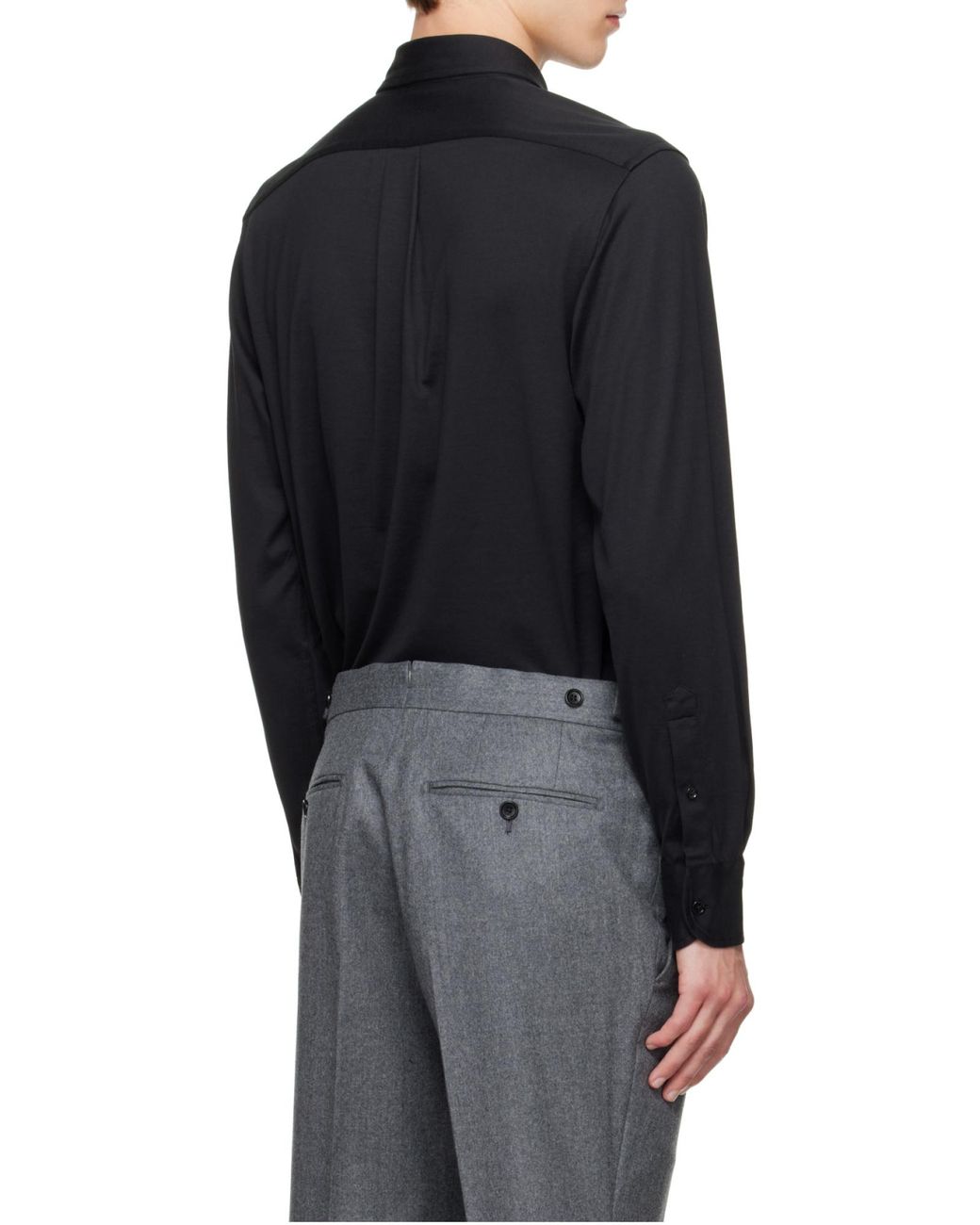 Tom Ford Blue Long Sleeved Buttoned Shirt for men