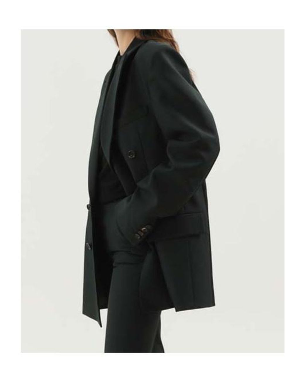 1989 STUDIO Gray Single-Breasted Tailored Blazer