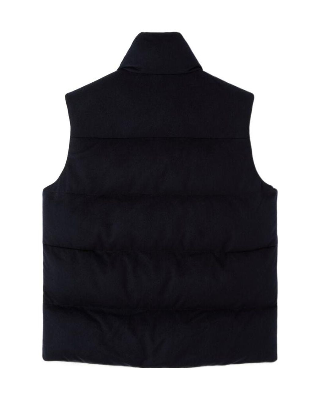 Loro Piana Black Giulio Padded Vest for men