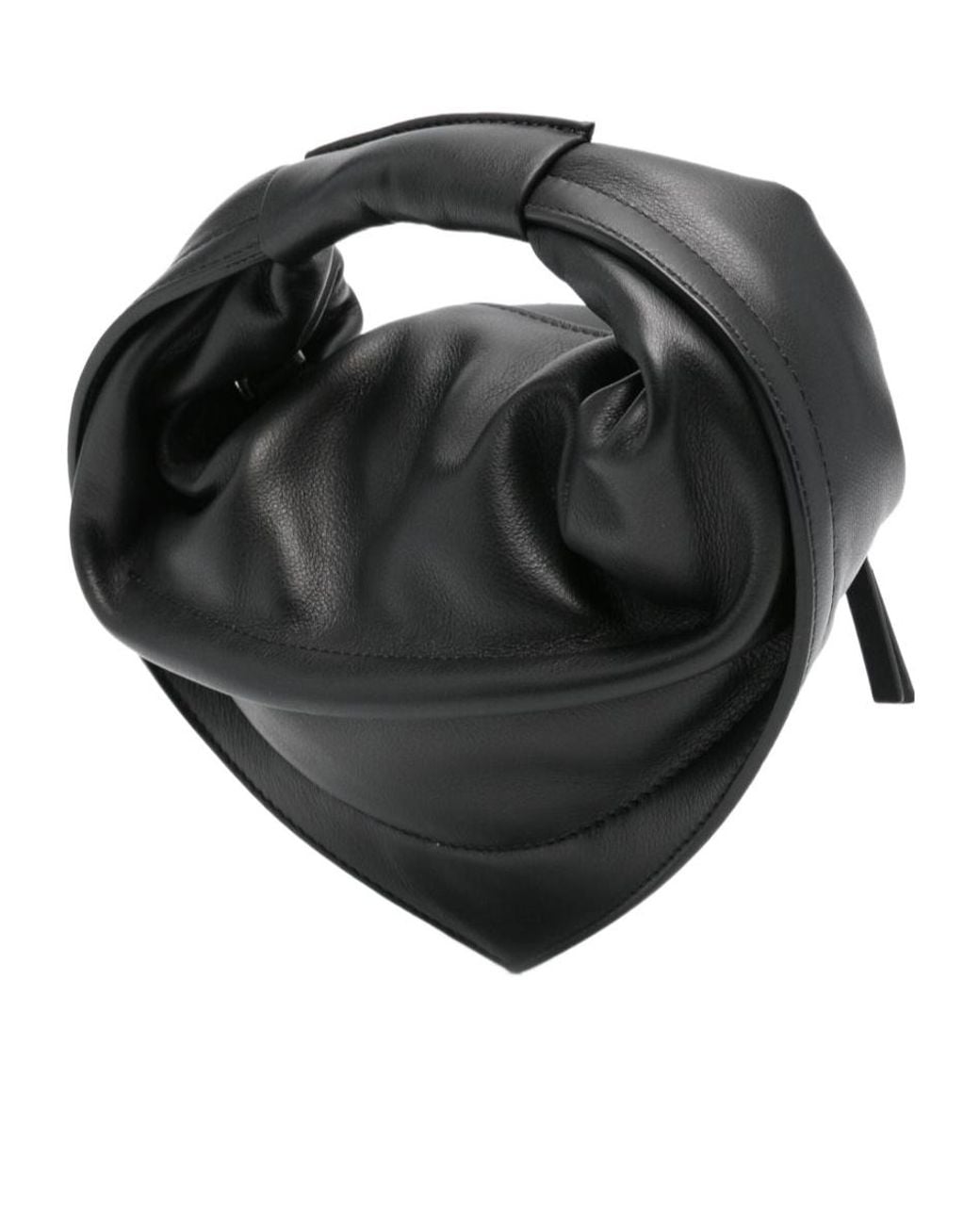 FEDERICO CINA Black Tortellino Shoulder Bag