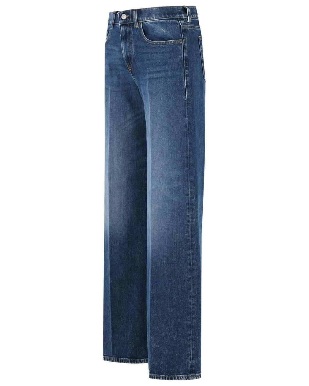 DIESEL Blue Wide Jeans