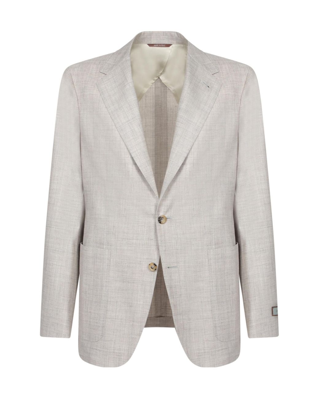 Canali Gray Two-Button Blazer for men