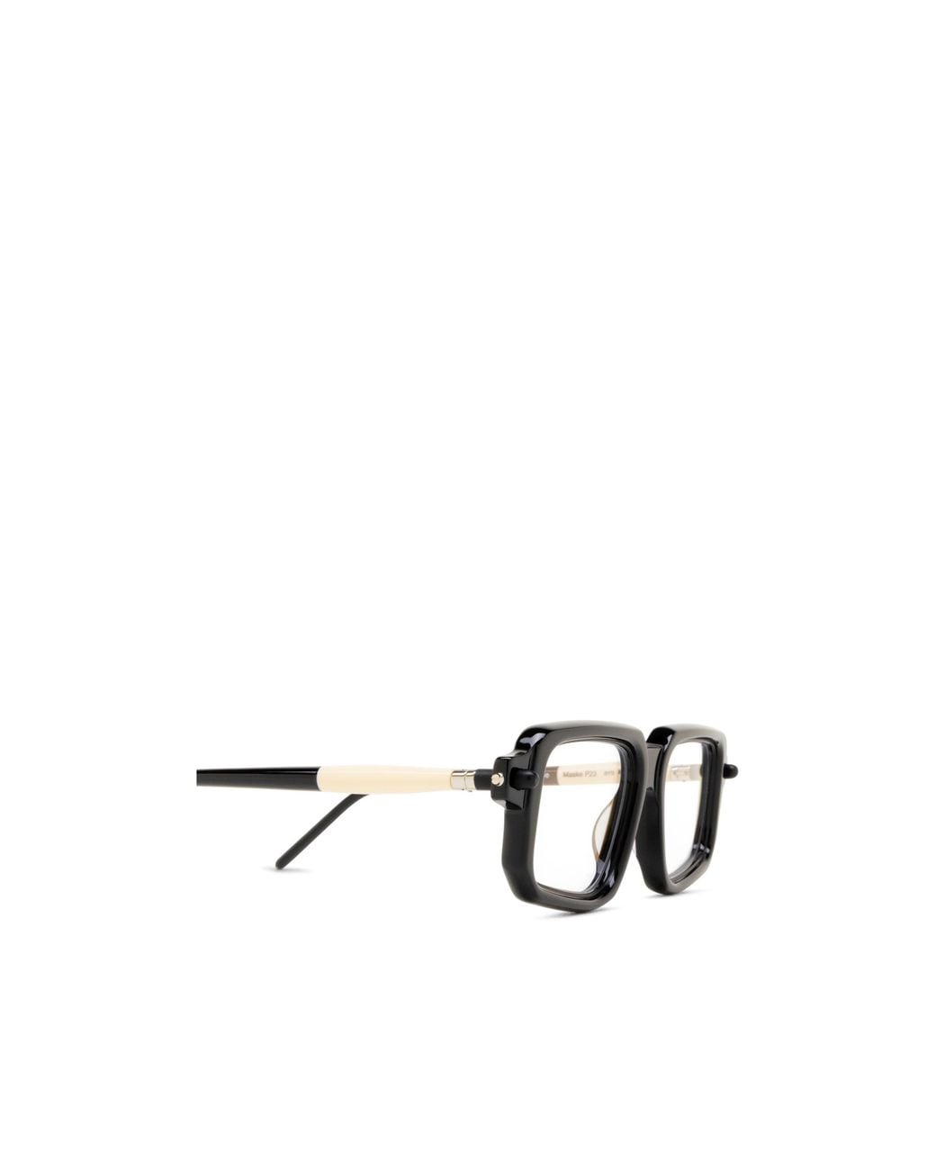Kuboraum White Square-Frame Glasses for men