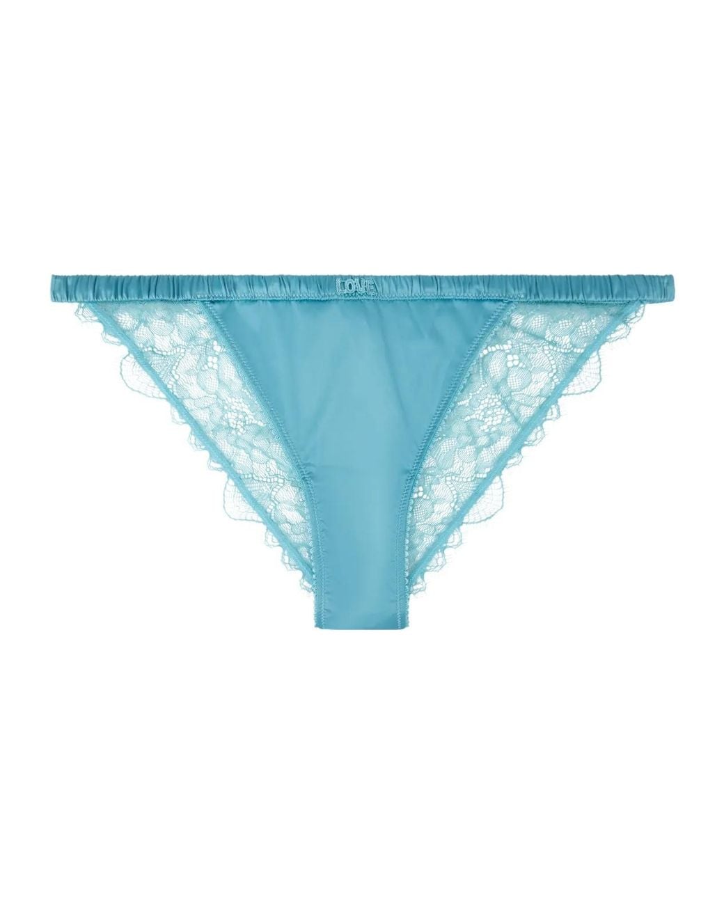 LoveStories Blue Mid-Rise Briefs
