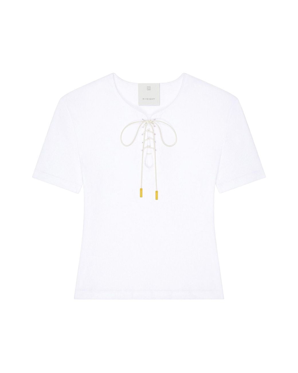 Givenchy White Slim Fit T-Shirt