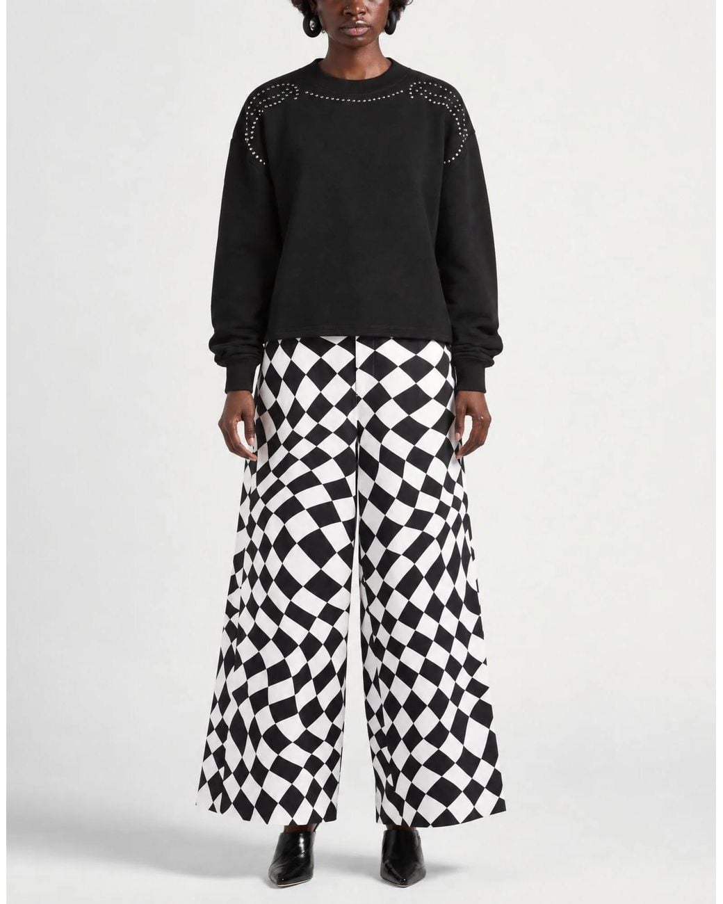 Rag & Bone Black Solid-Color Sweatshirt