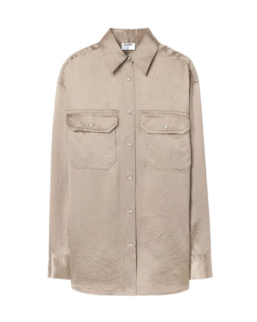 Filippa K Natural Chest-Pocket Shirt