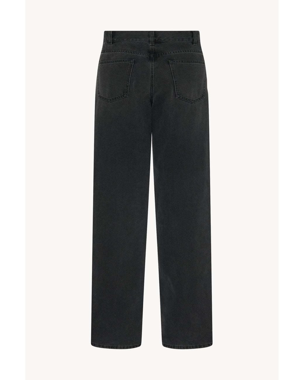 The Row Black Clair Jeans