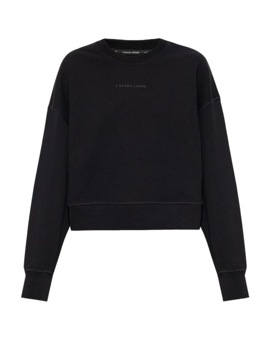 Canada Goose Black Crewneck Sweatshirt
