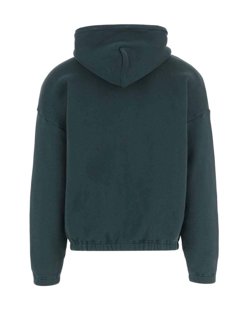 Autry Green Zip-Up Logo Hoodie for men