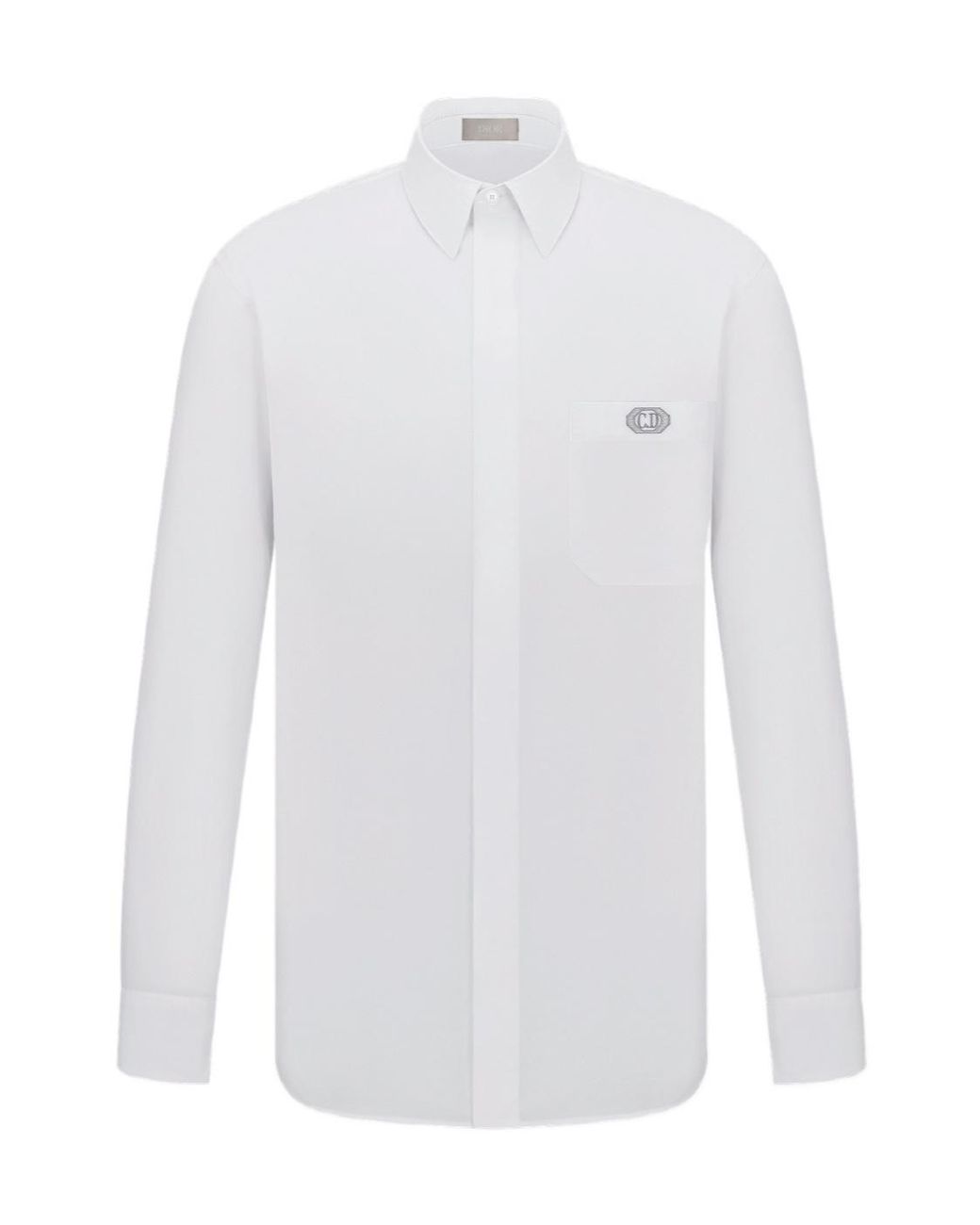 Dior White Long-Sleeved Shirt for men