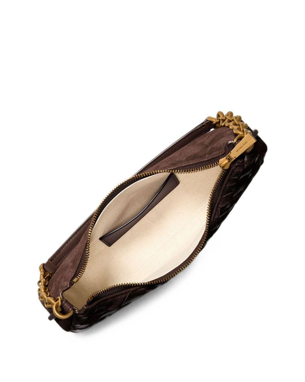 Michael Kors Brown Michael Loden Shoulder Bag