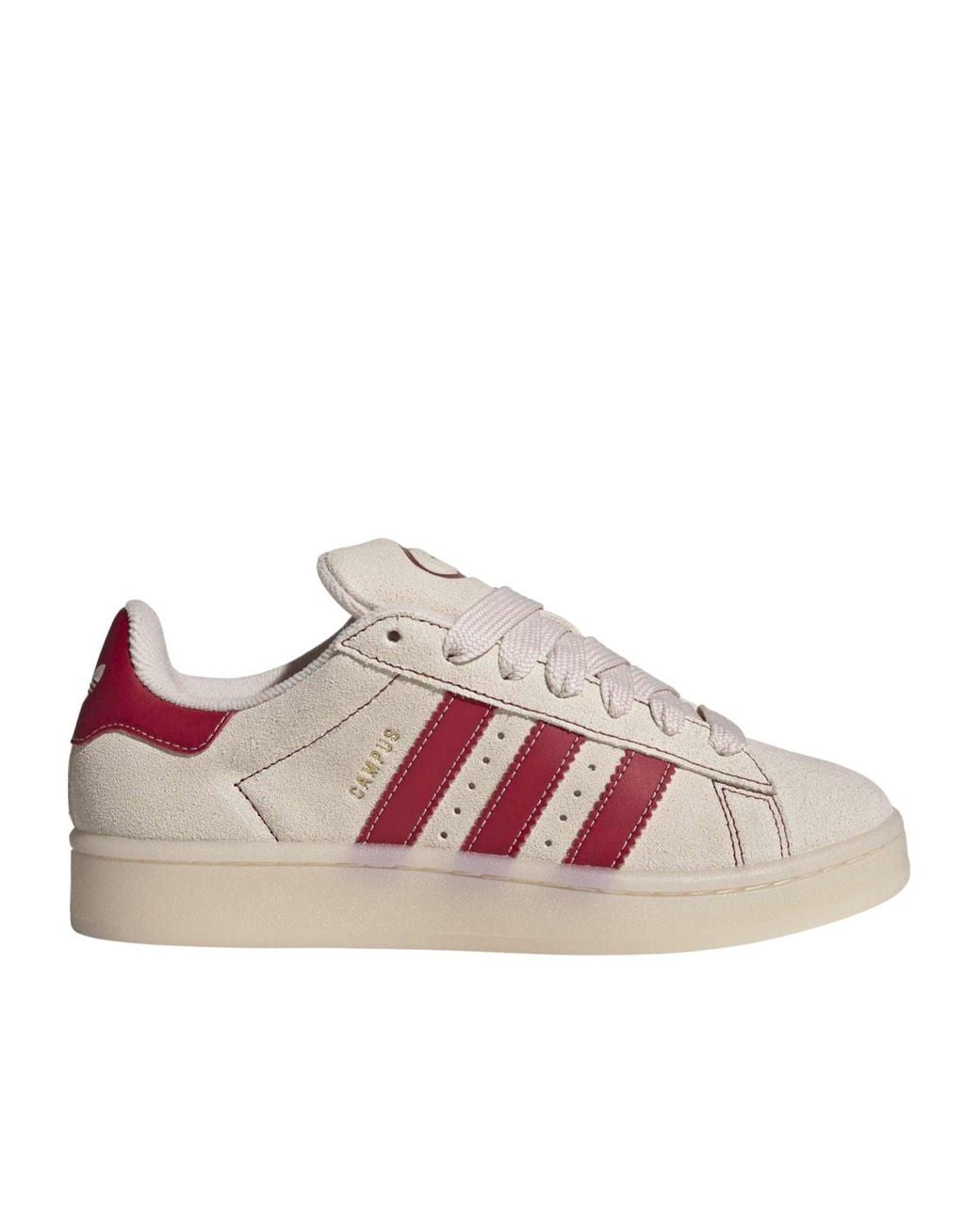 Adidas Originals Pink Suede Low-Top Sneaker