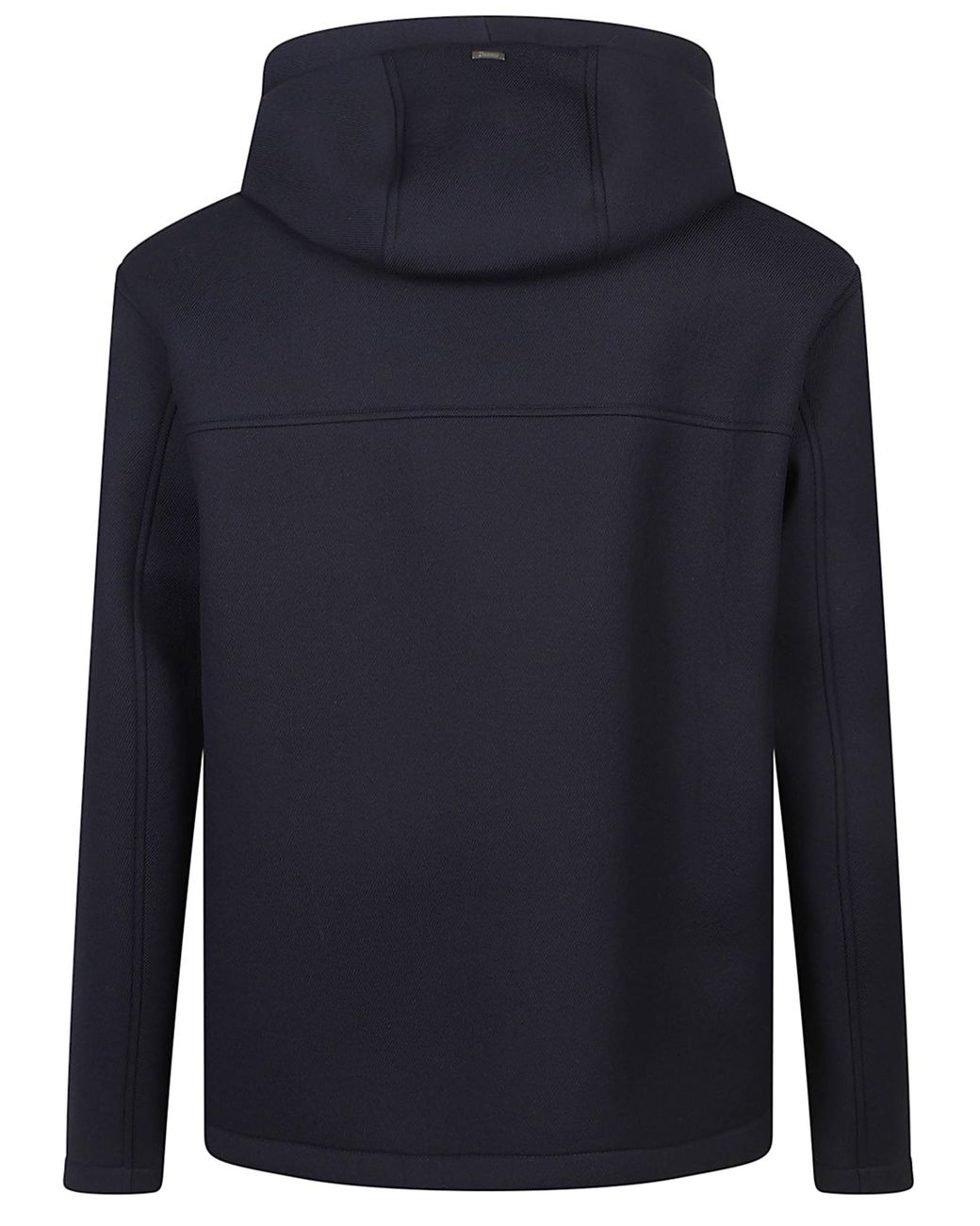 Herno Blue Zip-Up Hooded Jacket for men
