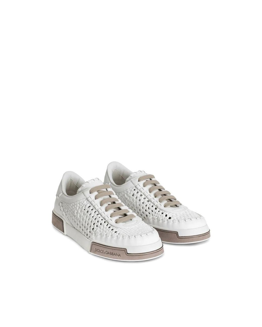 Dolce & Gabbana White Dolce & Gabbana Trainers for men