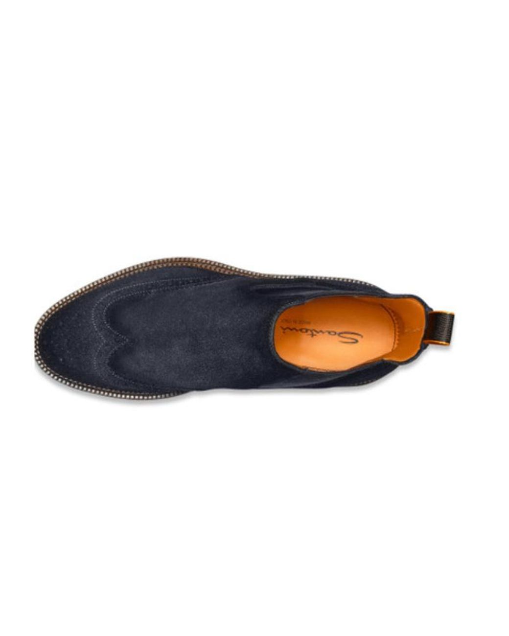 Santoni Blue Kalama Ankle Boots for men