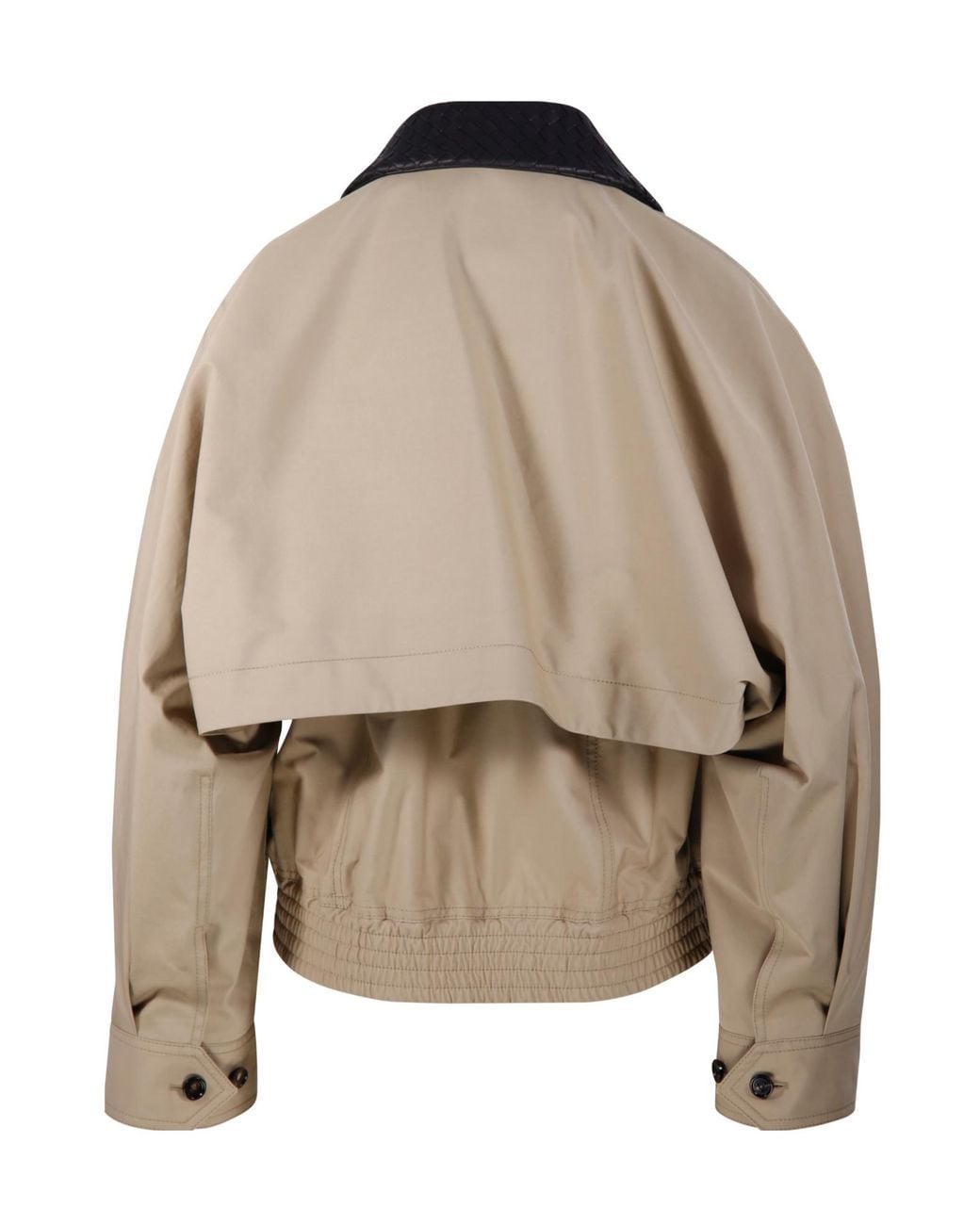 Bottega Veneta Green Relaxed Fit Lightweight Jacket