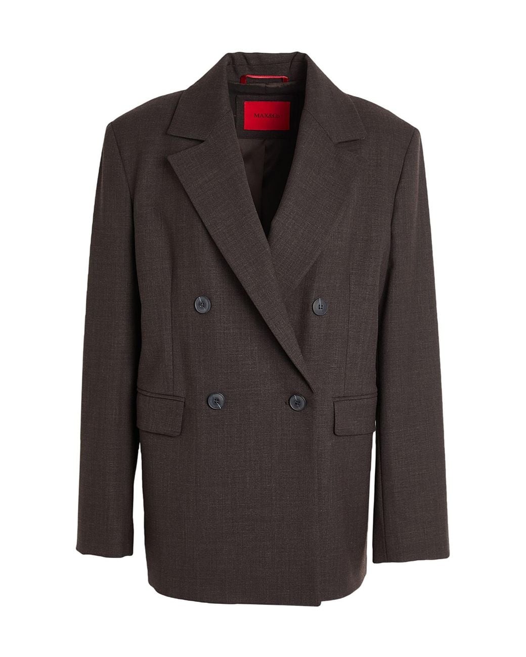 MAX&Co. Black Minimalist Double- Suit