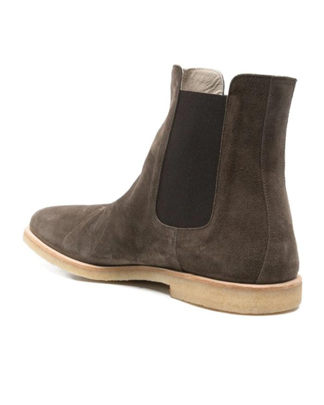 Common Projects Brown Suede Chelsea Boots for men