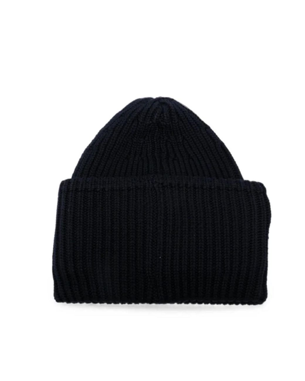 Nine:inthe:morning Black Cuffed Knit Hat for men