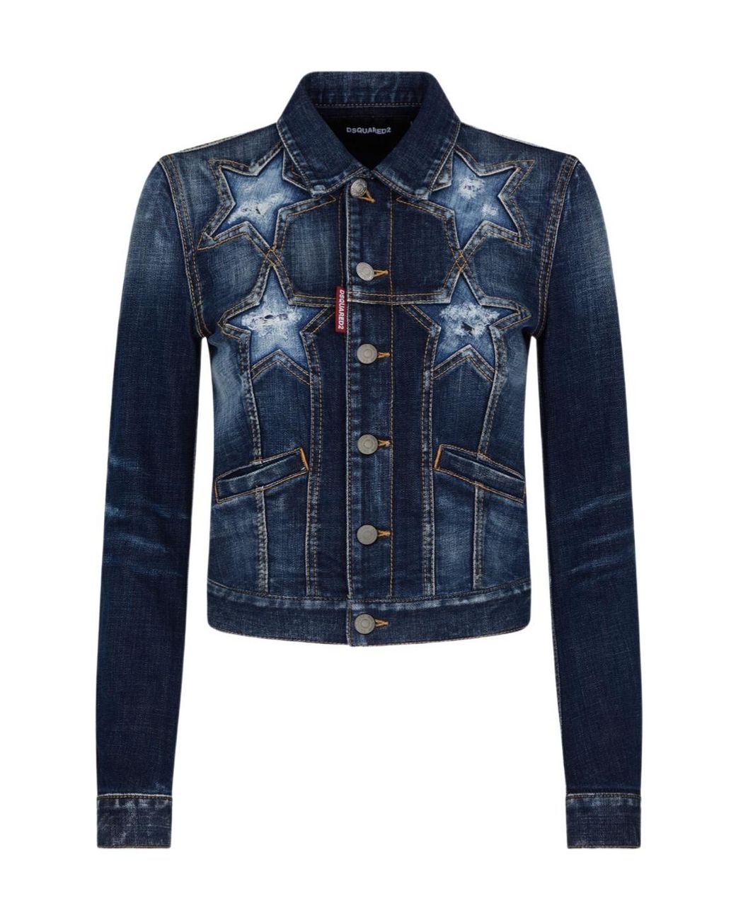 DSquared² Blue Long Sleeve Denim Jacket