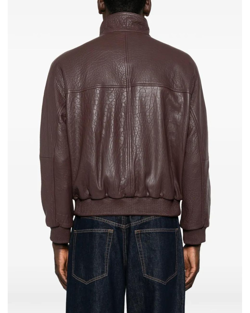 Lardini Brown Long Sleeved Jacket for men