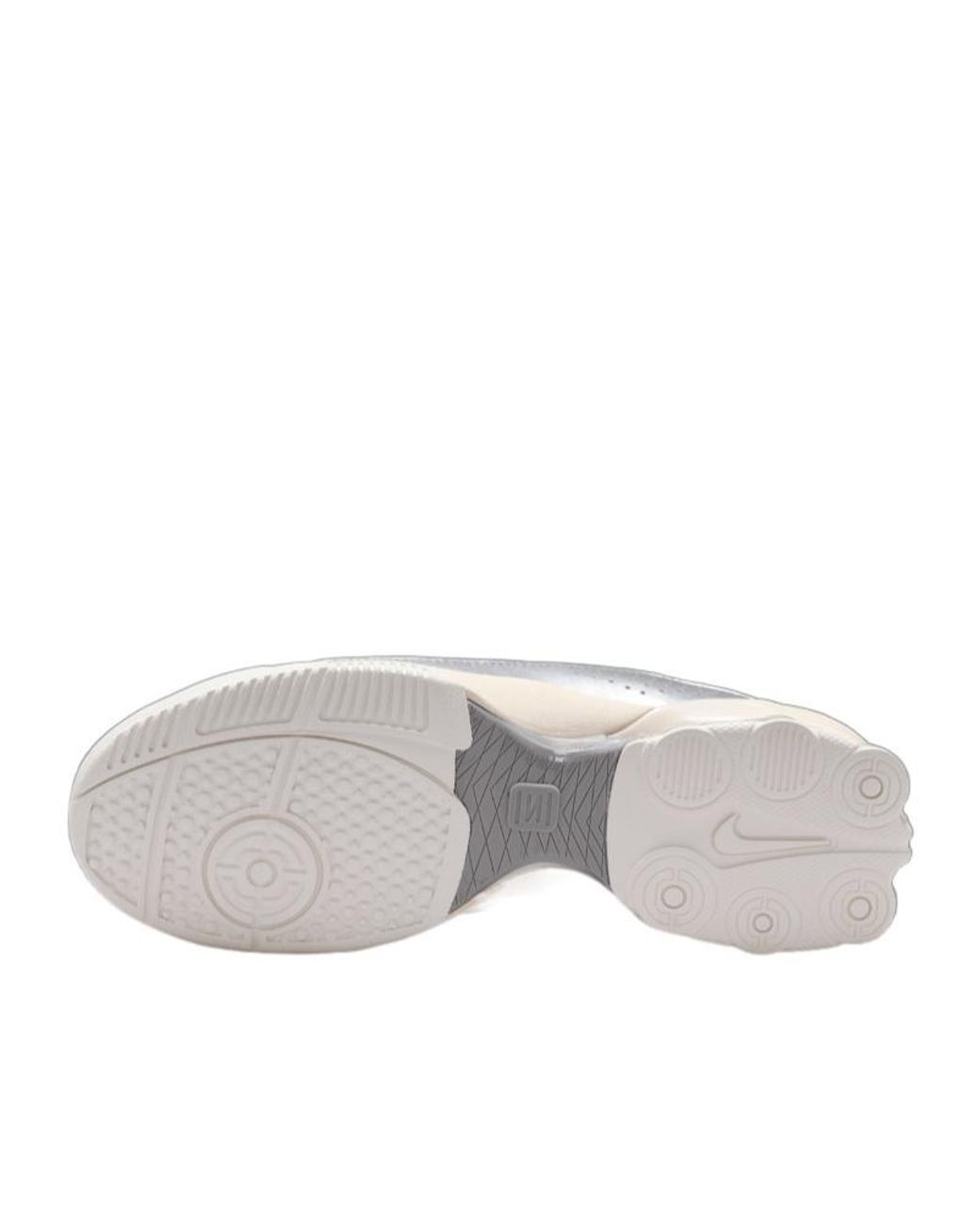 Nike White Total 90 Shox Lace-Up Sneakers