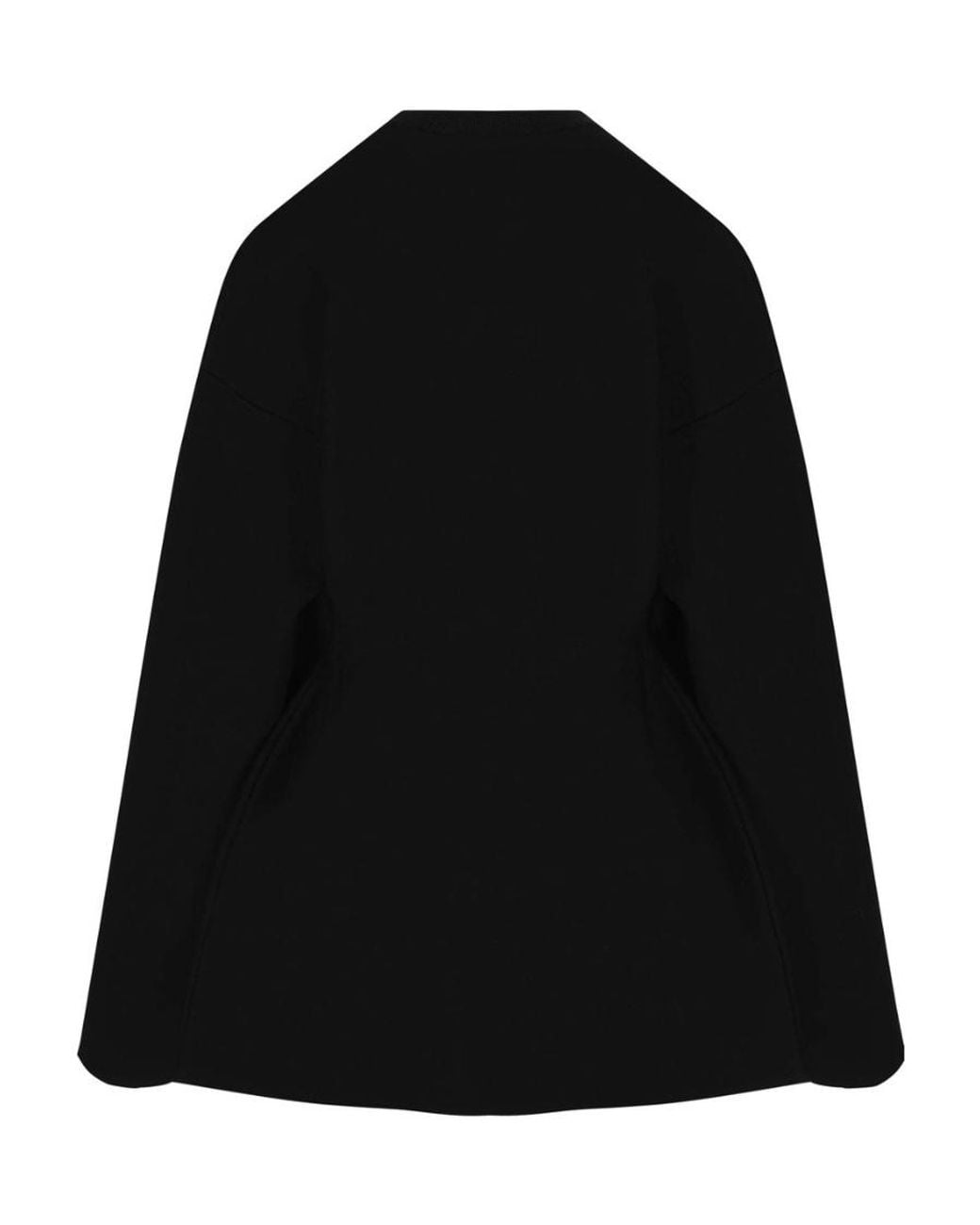 Balenciaga Black Mock-Neck Knitted Jumper