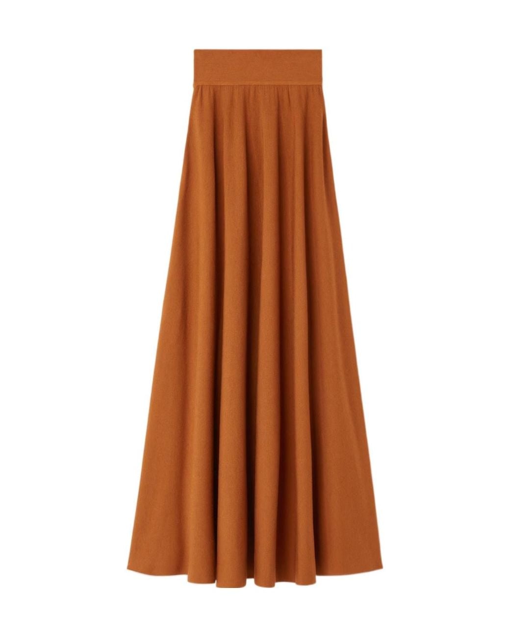 Loro Piana Brown Marigold Skirt