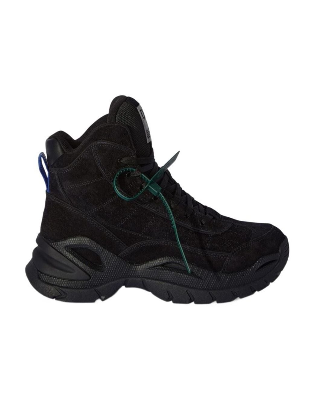 Off-White c/o Virgil Abloh Black Hiker Hi-Top Sneakers for men
