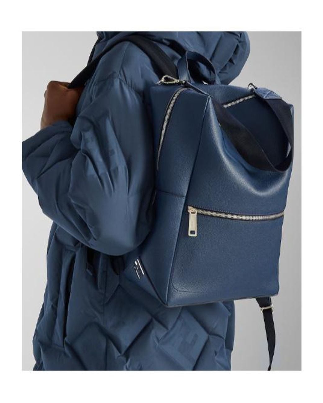 Fendi Blue Lui Backpack for men