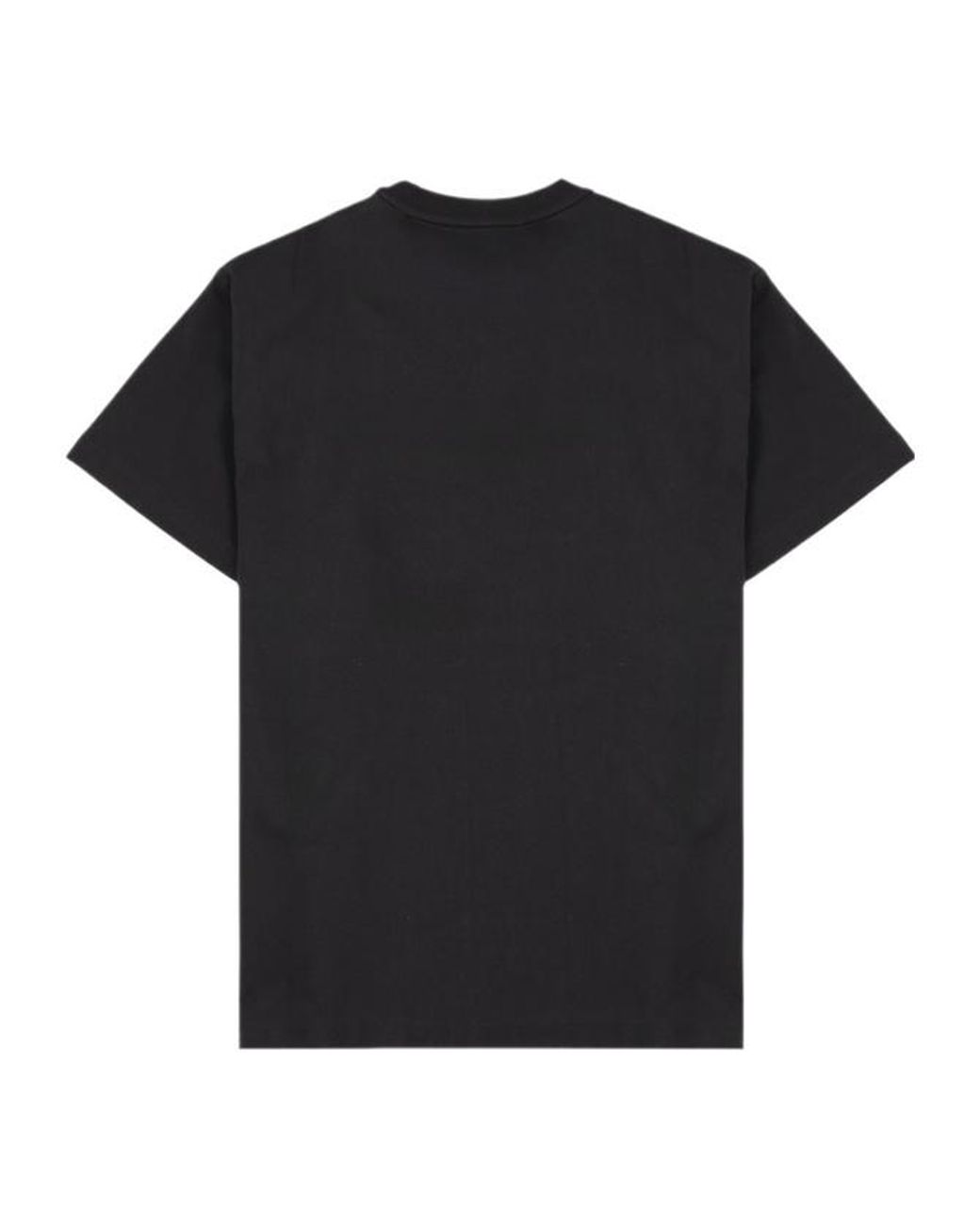 Versace Black Logo Detail T-Shirt for men