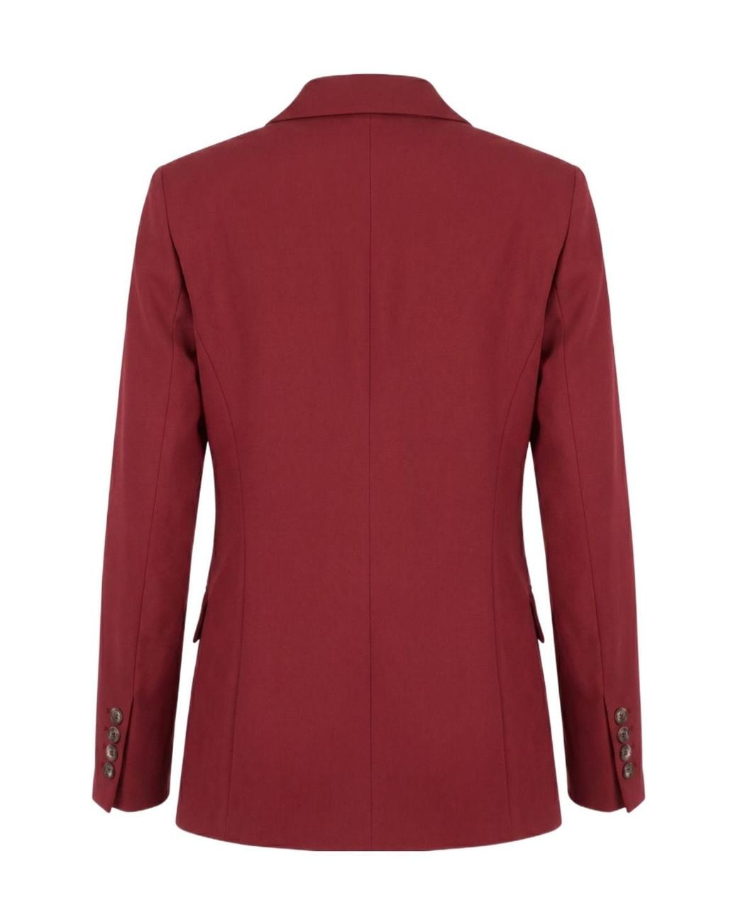 Pinko Red New Signum Single-Breasted Blazer