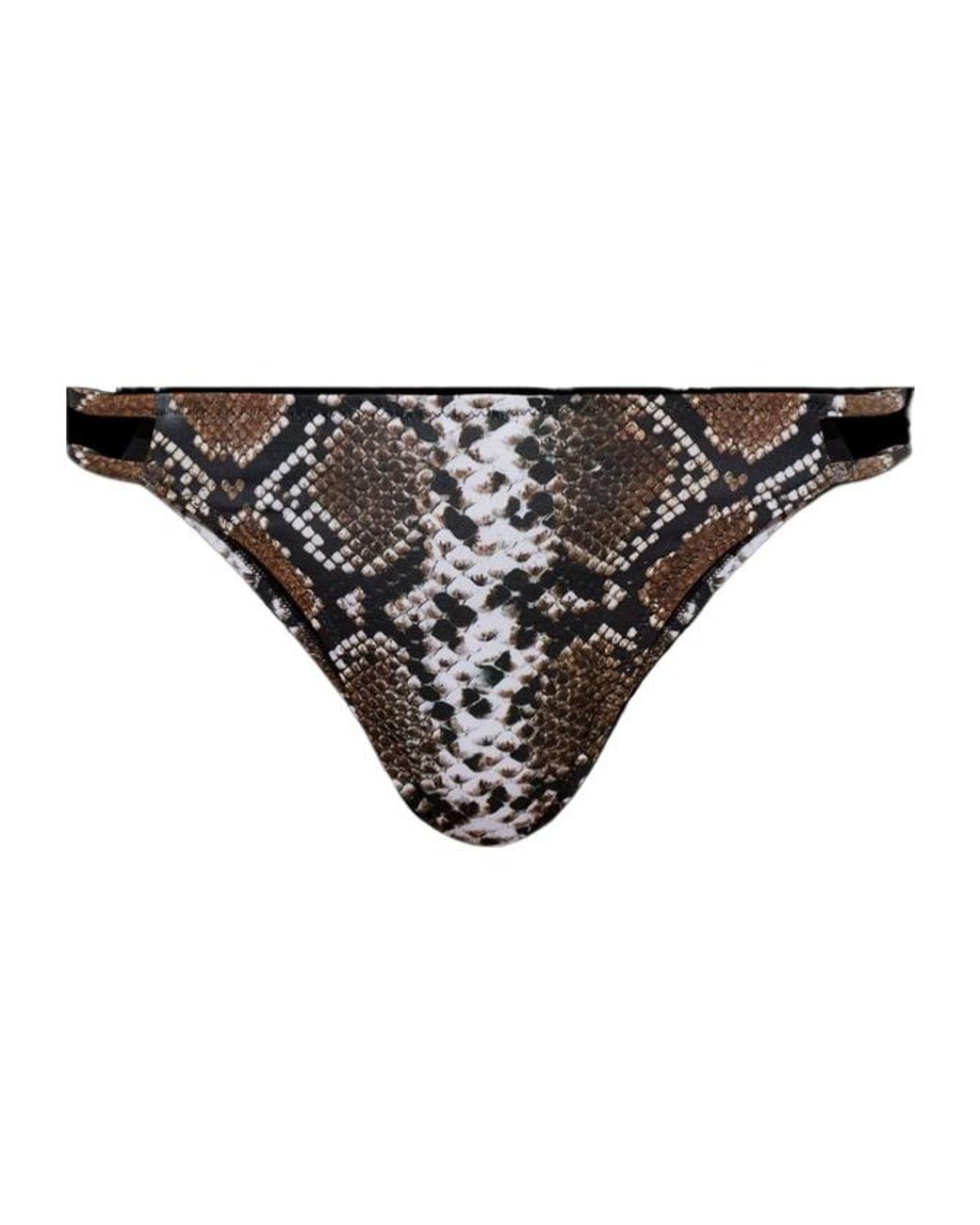 Moschino Black Bikini Bottoms