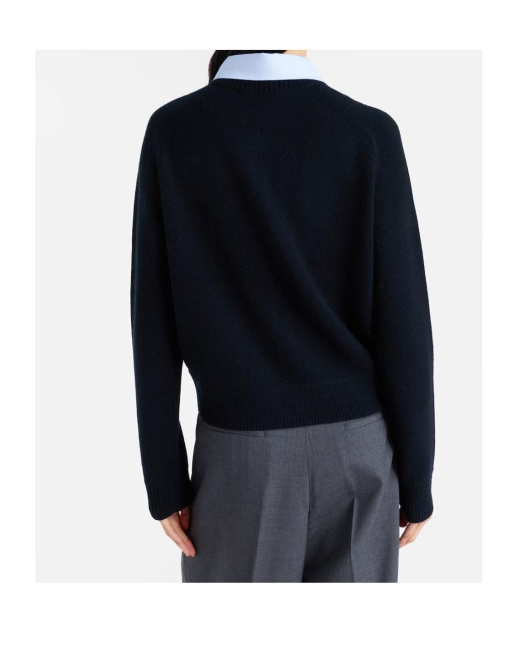 Dorothee Schumacher Black Long-Sleeved Cardigan