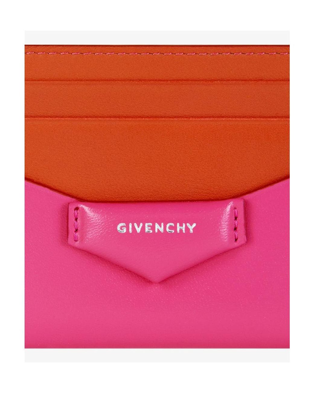 Givenchy Pink Antigona Card Holder