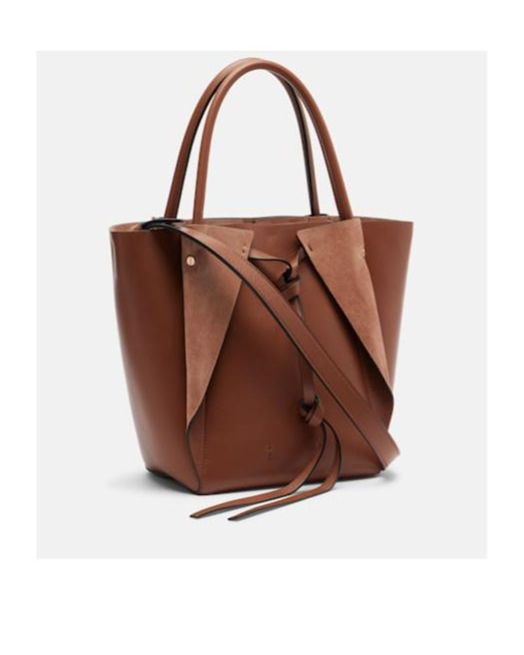 Gabriela Hearst Brown Marija Small Leather Tote Bag