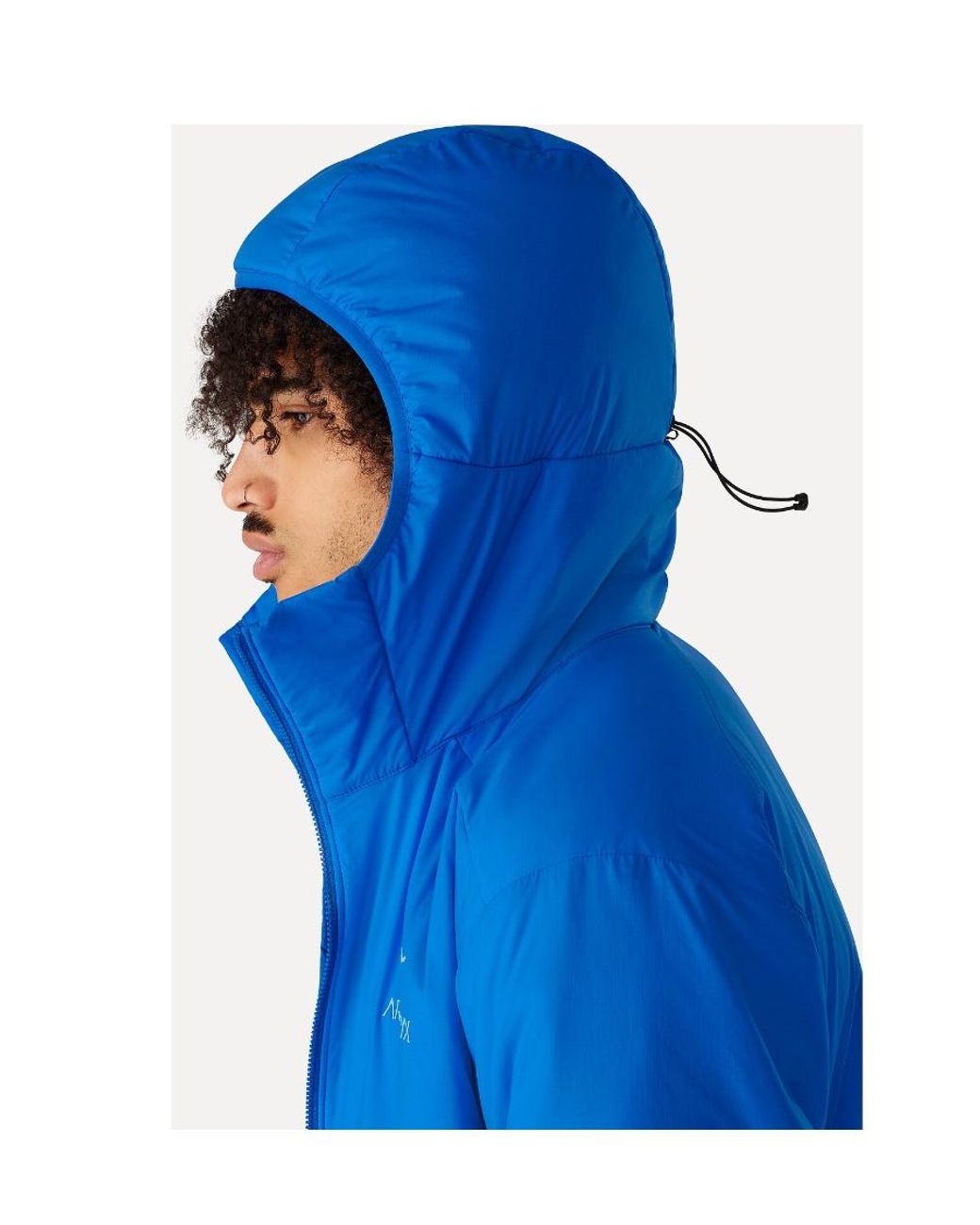 Arc'teryx Blue Logo Hooded Jacket for men