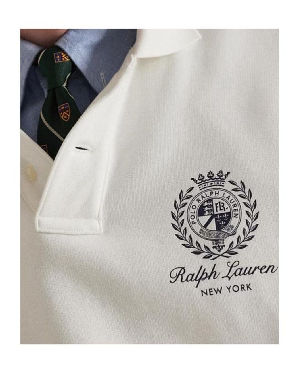 Polo Ralph Lauren White Polo Sweatshirt for men