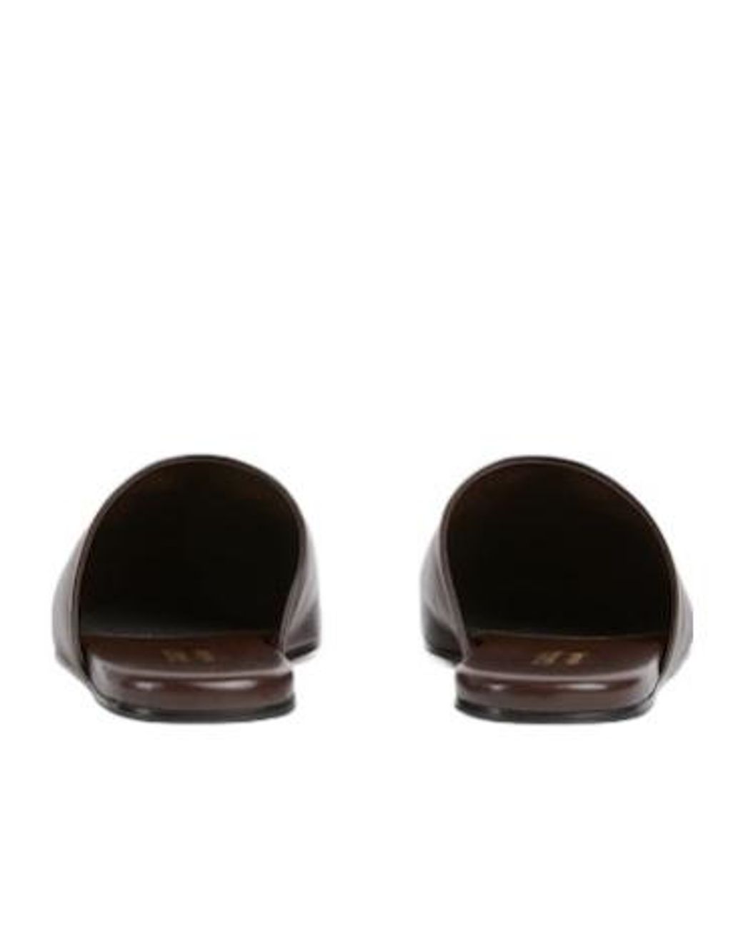 Gucci Brown Horsebit Mules for men