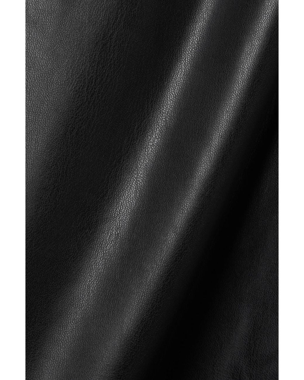 Proenza Schouler Black Short-Sleeved Ruffle Dress
