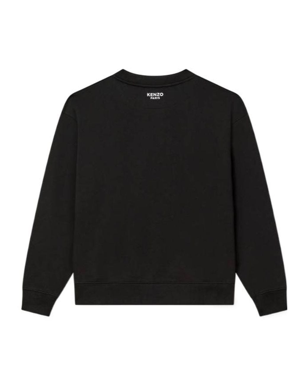 KENZO Black 'Boke Flower' Embroidered Sweatshirt