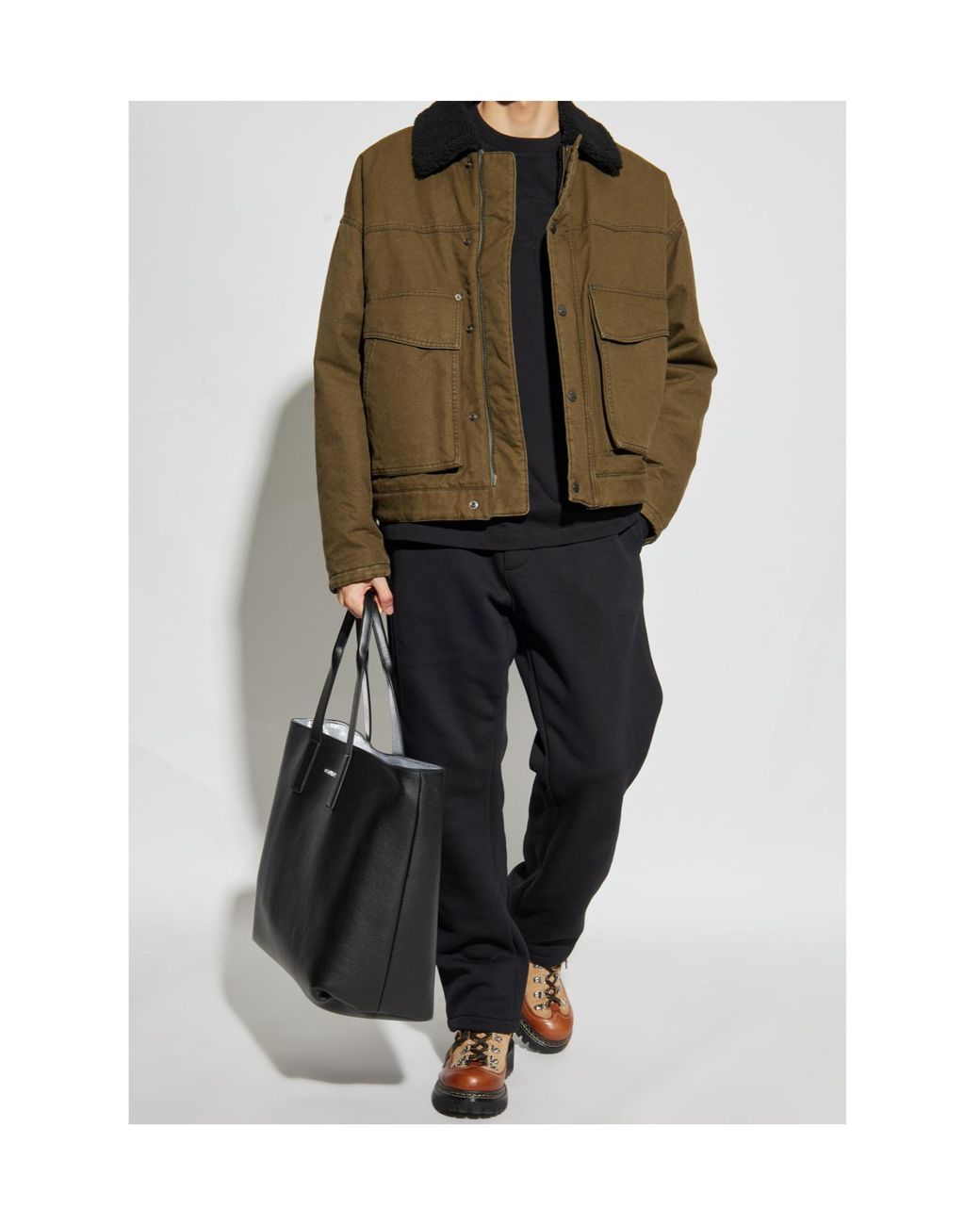 DSquared² Black Icon New Generation Balloon Cargo Pants for men