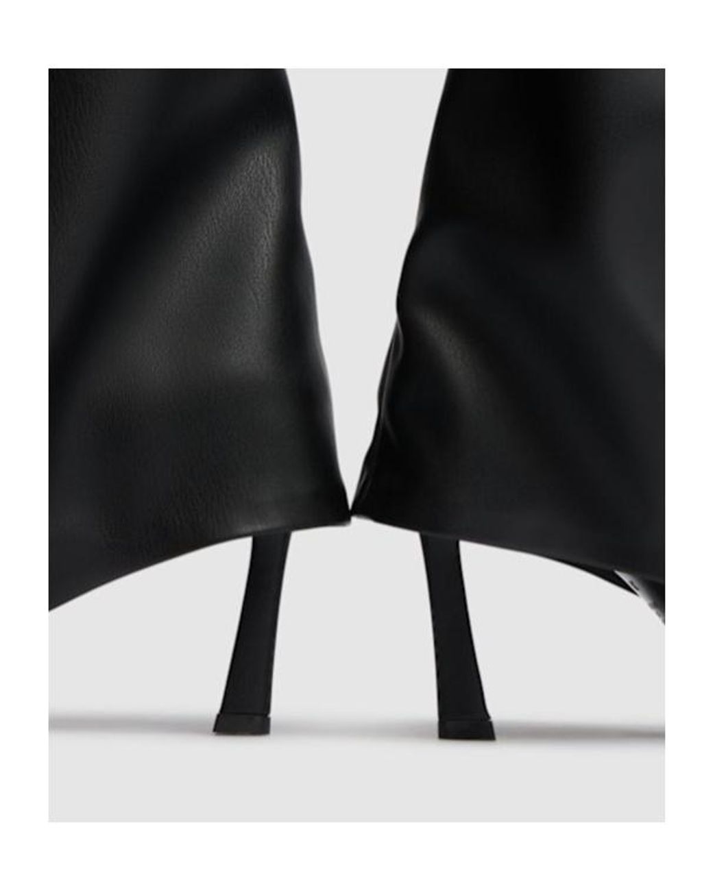 The Attico Black 95Mm Robin Otk Thigh High Boots