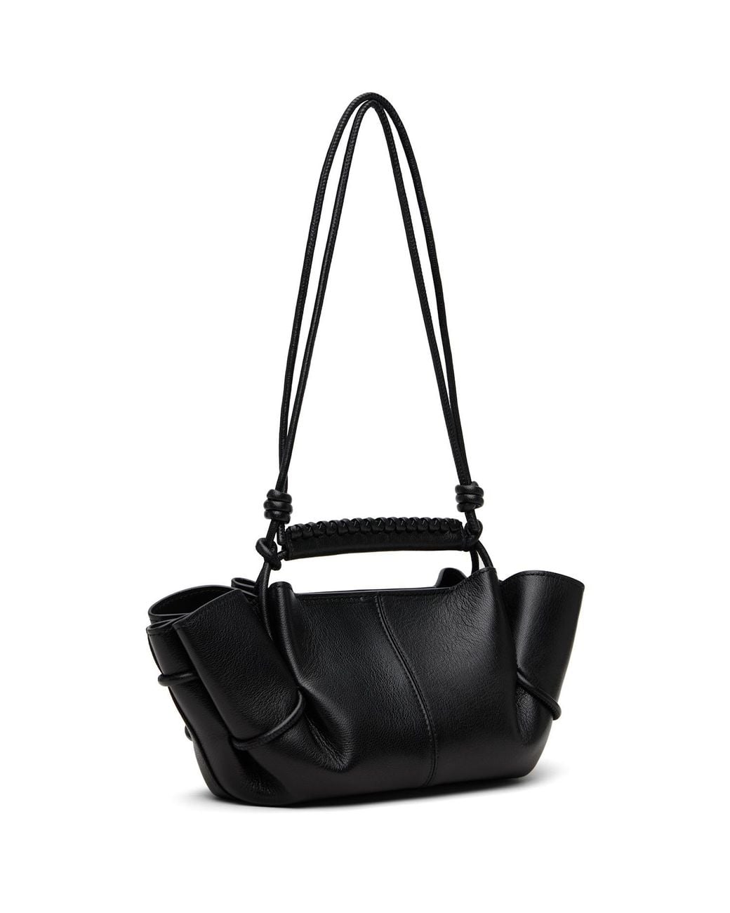 Hereu Black Mini Arta Shoulder Bag