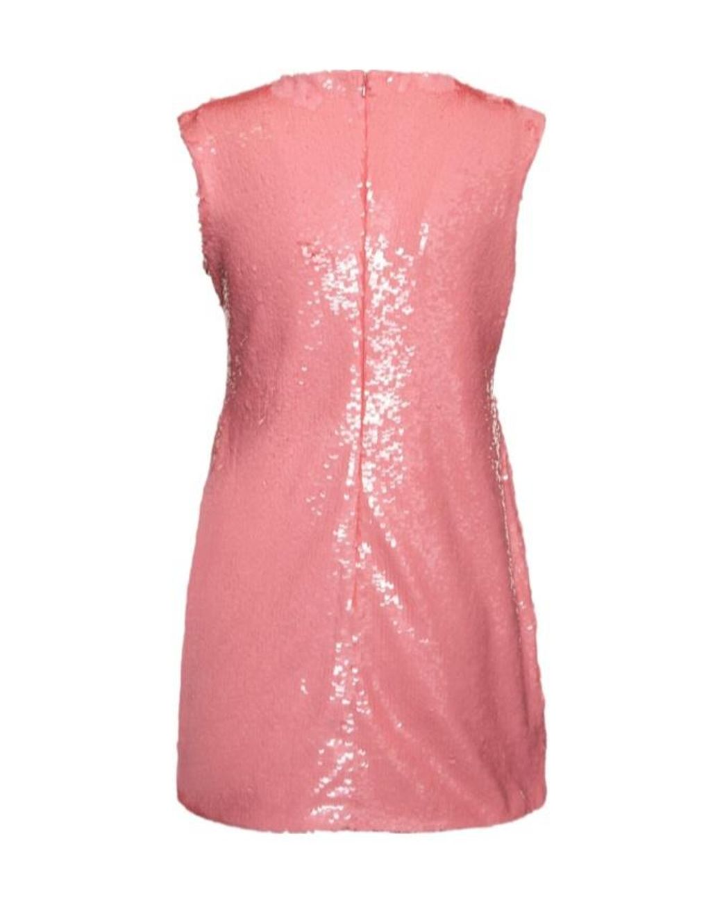 J.W. Anderson Pink Sequined Mini Shift Dress