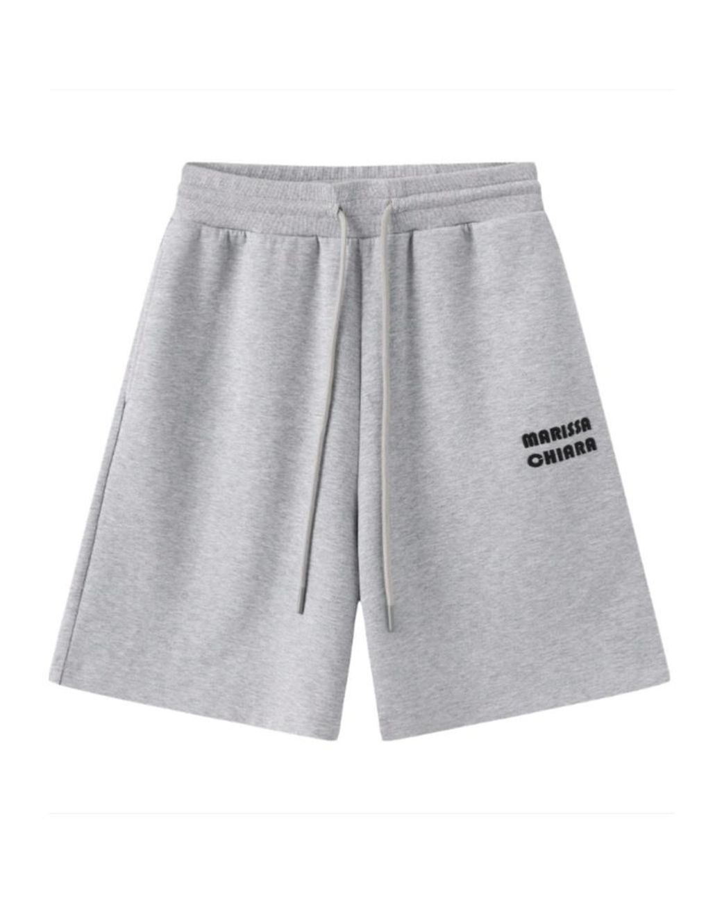 Marissa Chiara Gray Drawstring Shorts for men