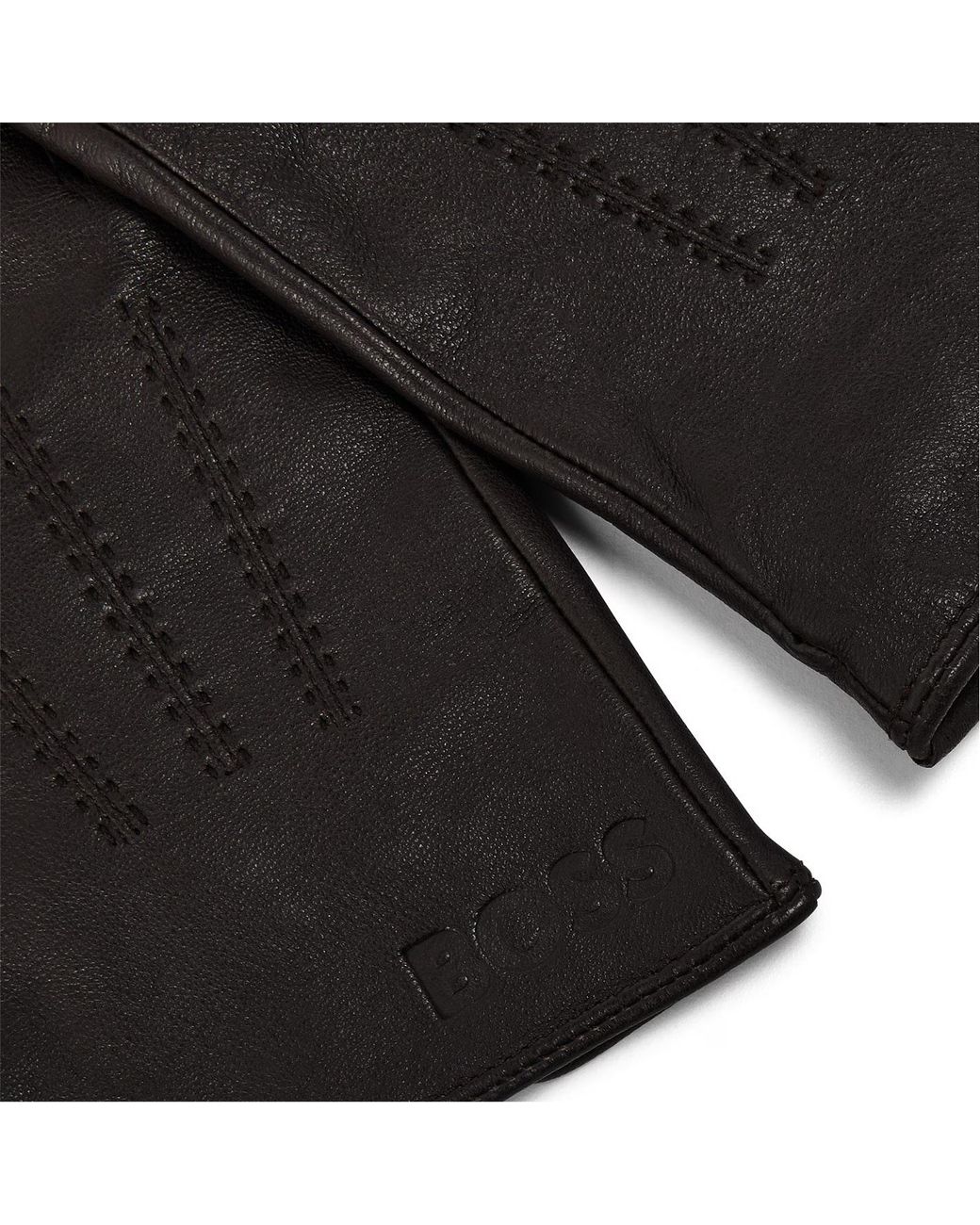 Boss Black Fleece Gloves for men