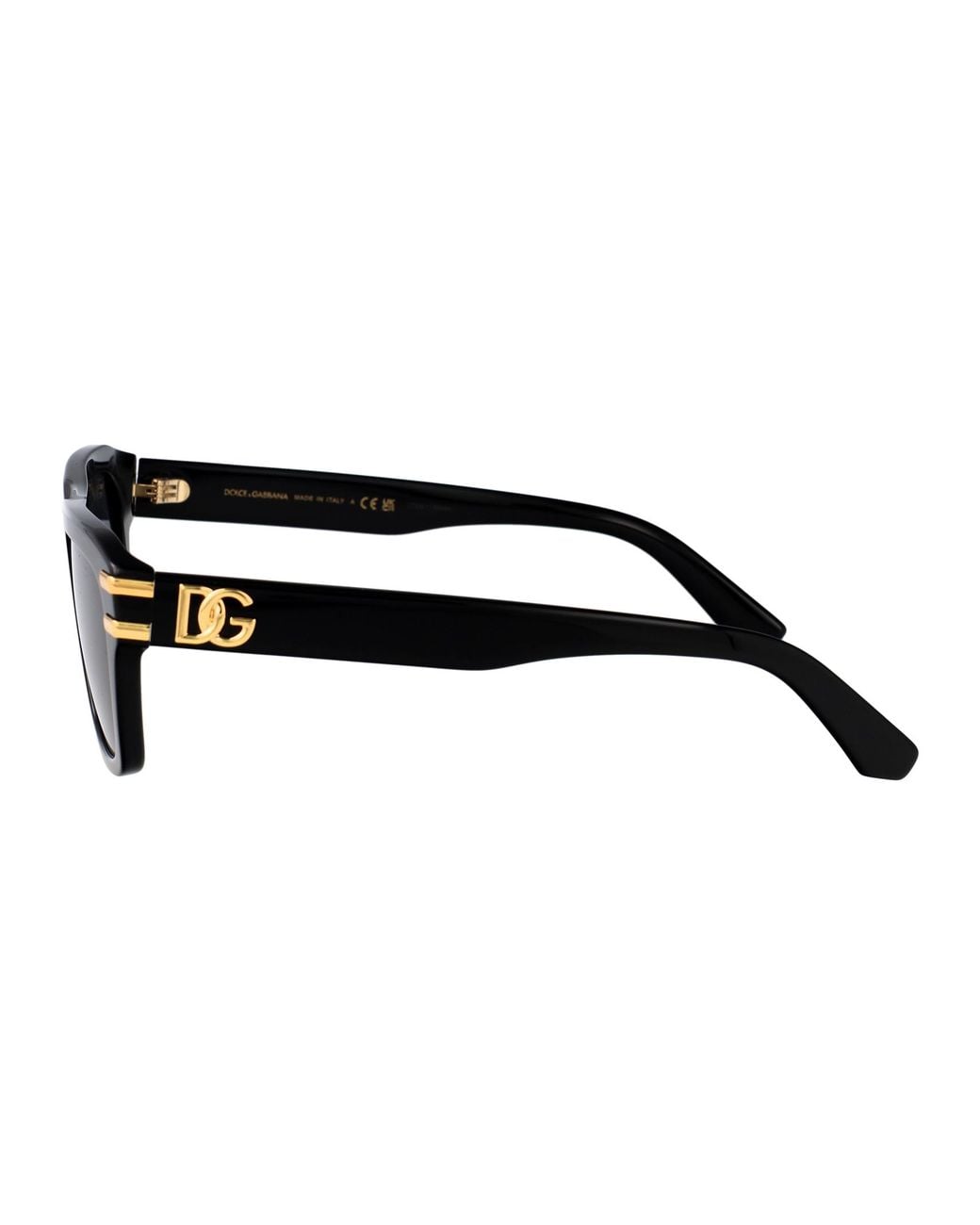 Dolce & Gabbana Black Eyewear Rectangular Frame Sunglasses for men